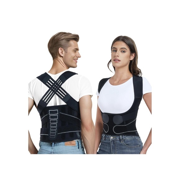 Enthra Other - Enthra Back Brace Posture Corrector with Spine Vertical Alignment System -Unisex